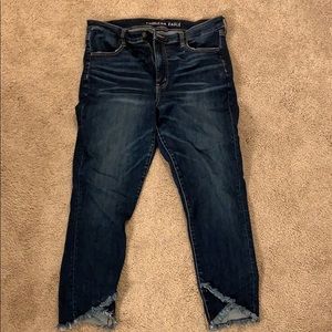 American Eagle Crop Jeans